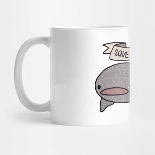 'Save All Sharks' Ocean Conservation Shirt Mug